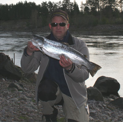 Molle med Havsöring 3,1 kg. Älvkarleby