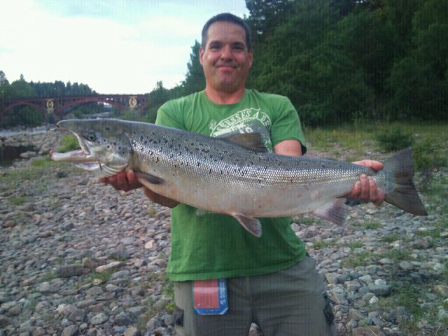 Svedda  med Lax 7,5 kg