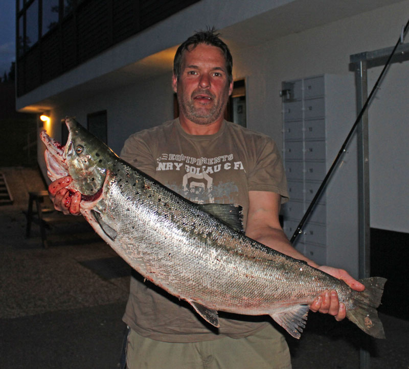 Sveddas första för i år. Lax 7,9kg