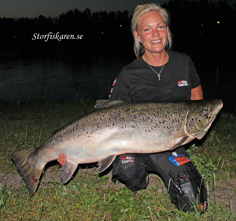 Evelina Henriksen Lax 21,4kg. Älvkarleby