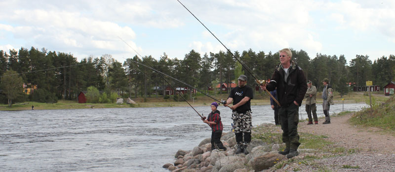 Nu startar jakten på första Laxen