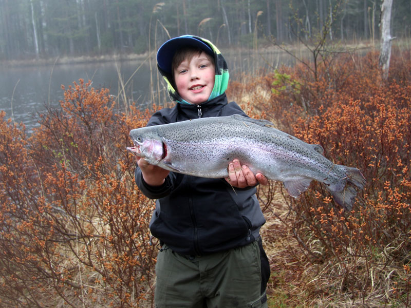 Sebastian Berggren med regnbåge