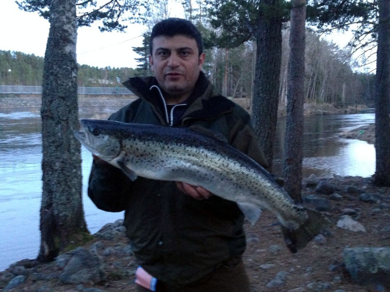 Hikmet Isirgan. Öring 4,4kg