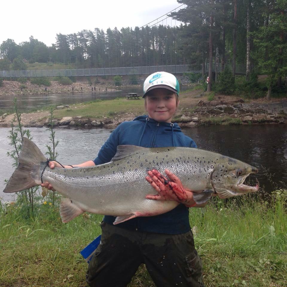 sebbe med storlax 17,85 kg.