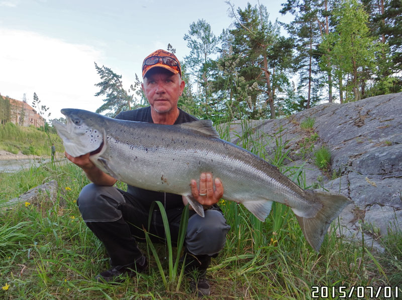 Torbjörn Lindkvist lax 14,7 kg.